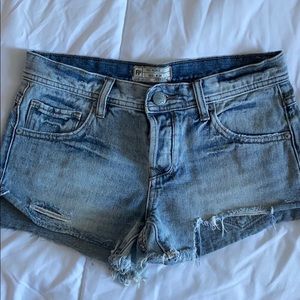 Free people jean shorts